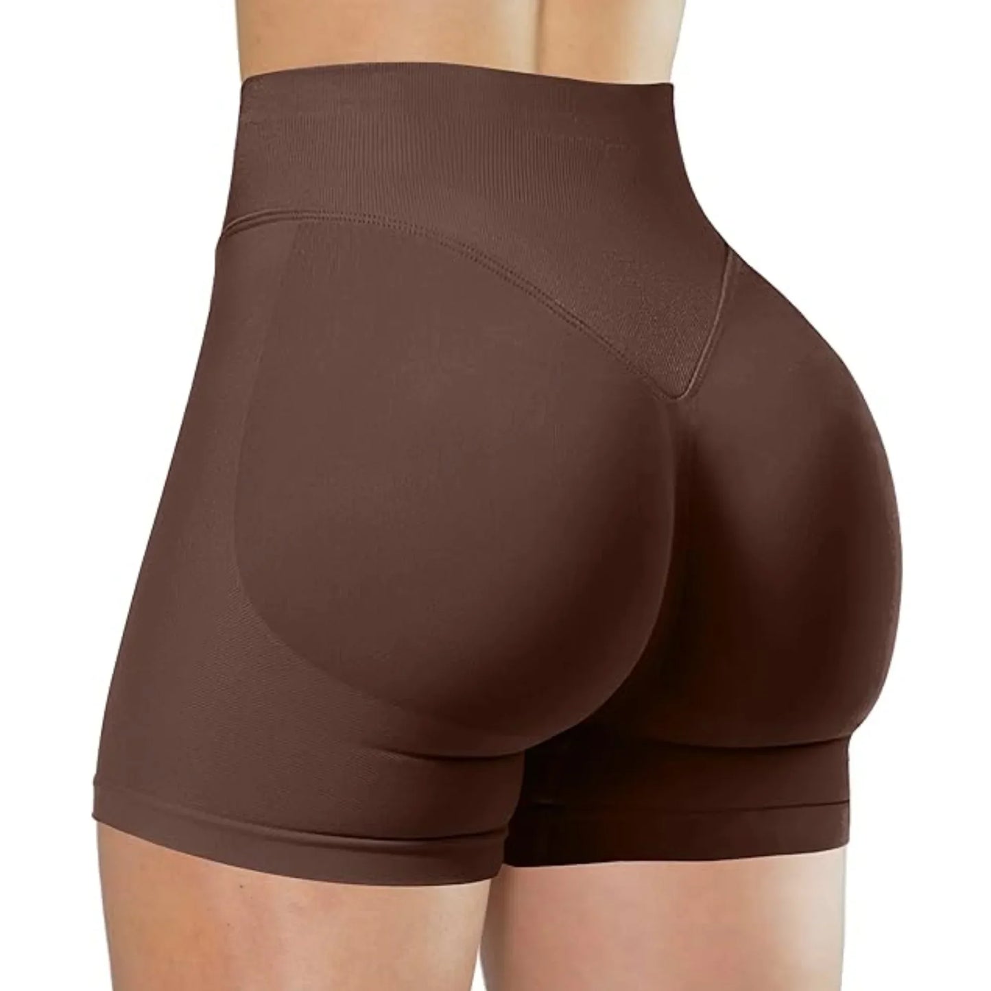 FlexFit™ High-Waist Yoga Shorts – Sculpt & Move🍑
