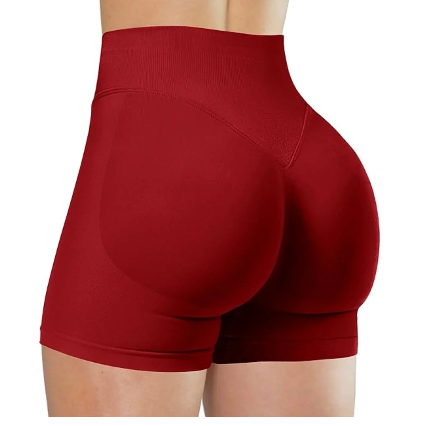 FlexFit™ High-Waist Yoga Shorts – Sculpt & Move🍑