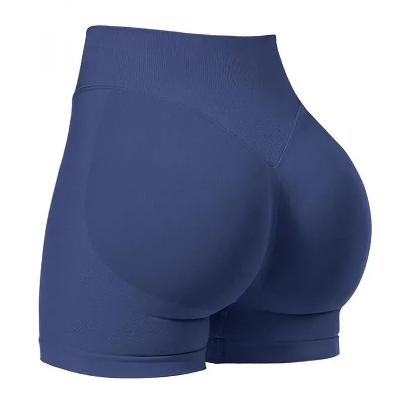 FlexFit™ High-Waist Yoga Shorts – Sculpt & Move🍑