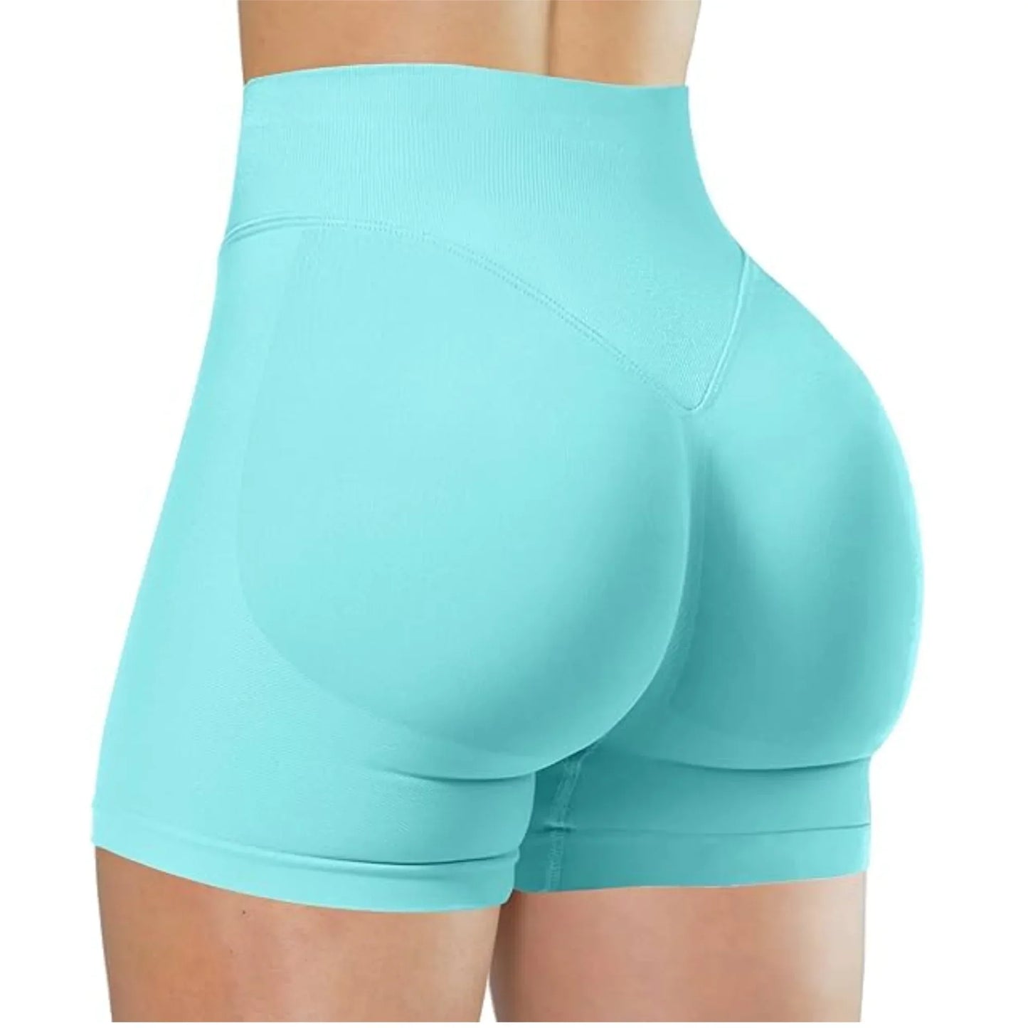 FlexFit™ High-Waist Yoga Shorts – Sculpt & Move🍑