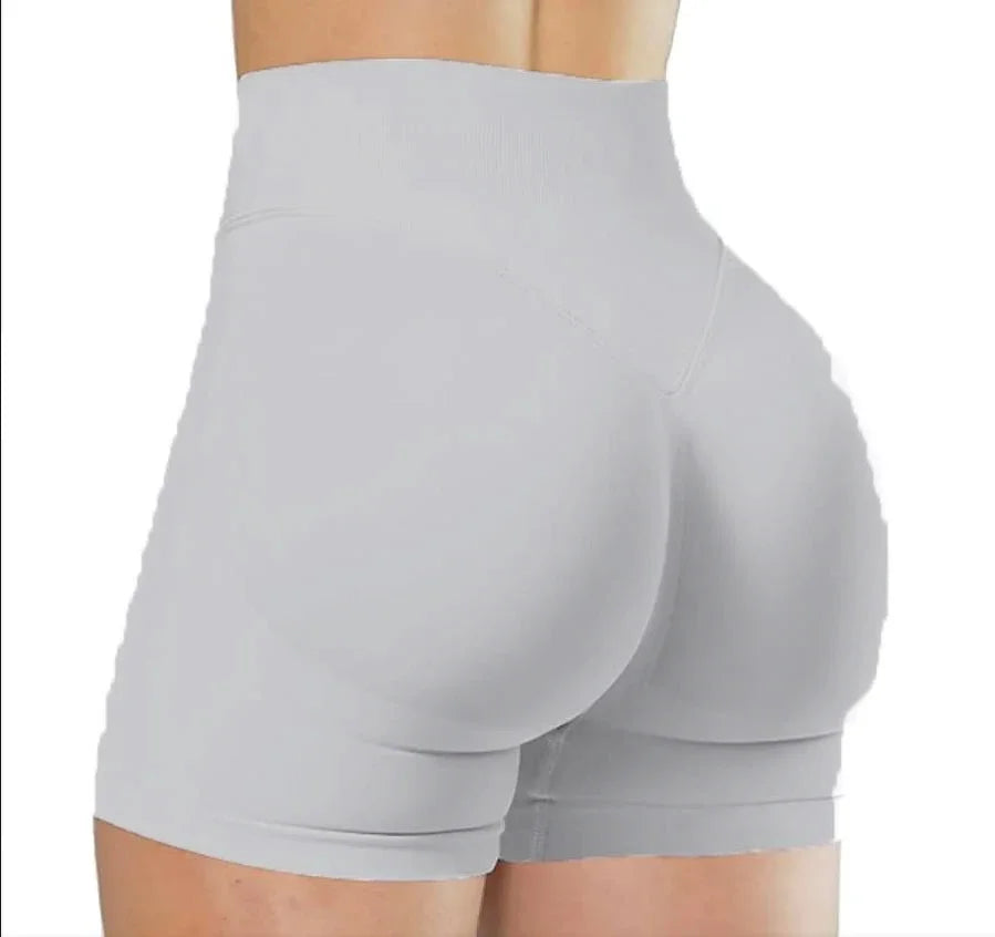 FlexFit™ High-Waist Yoga Shorts – Sculpt & Move🍑